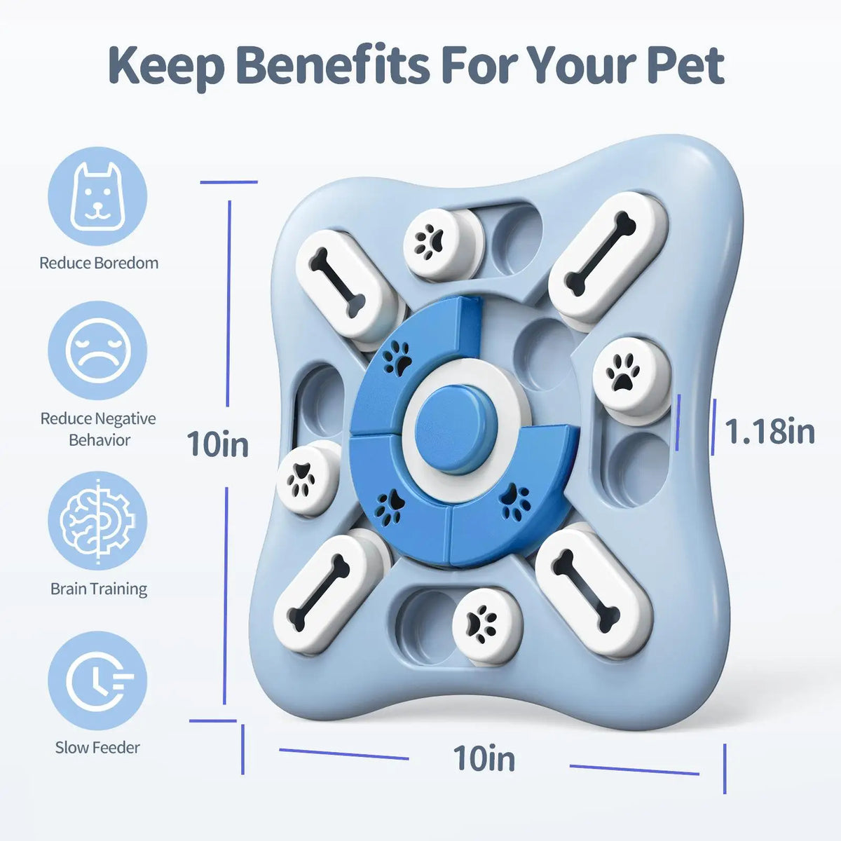 Puppy Puzzle Feeder Bowl