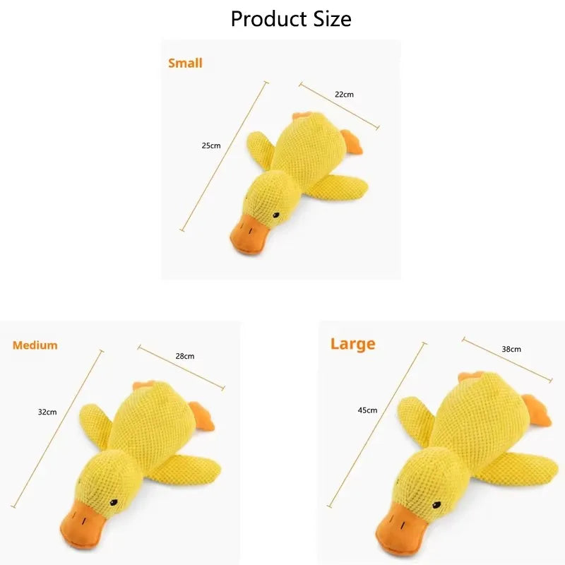 Cozy Dog Hug Duck Plush