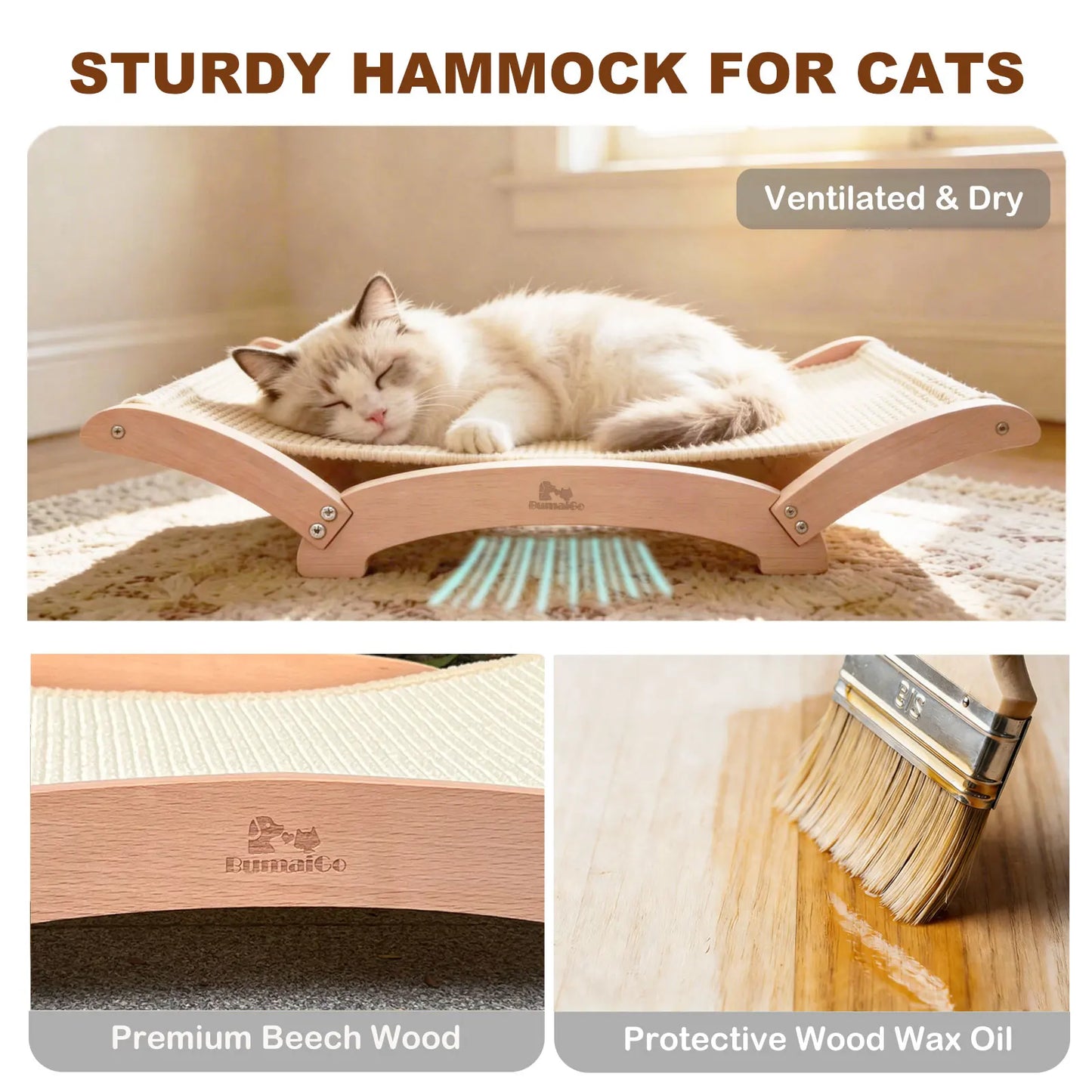 Cozy Cat Scratcher Hammock