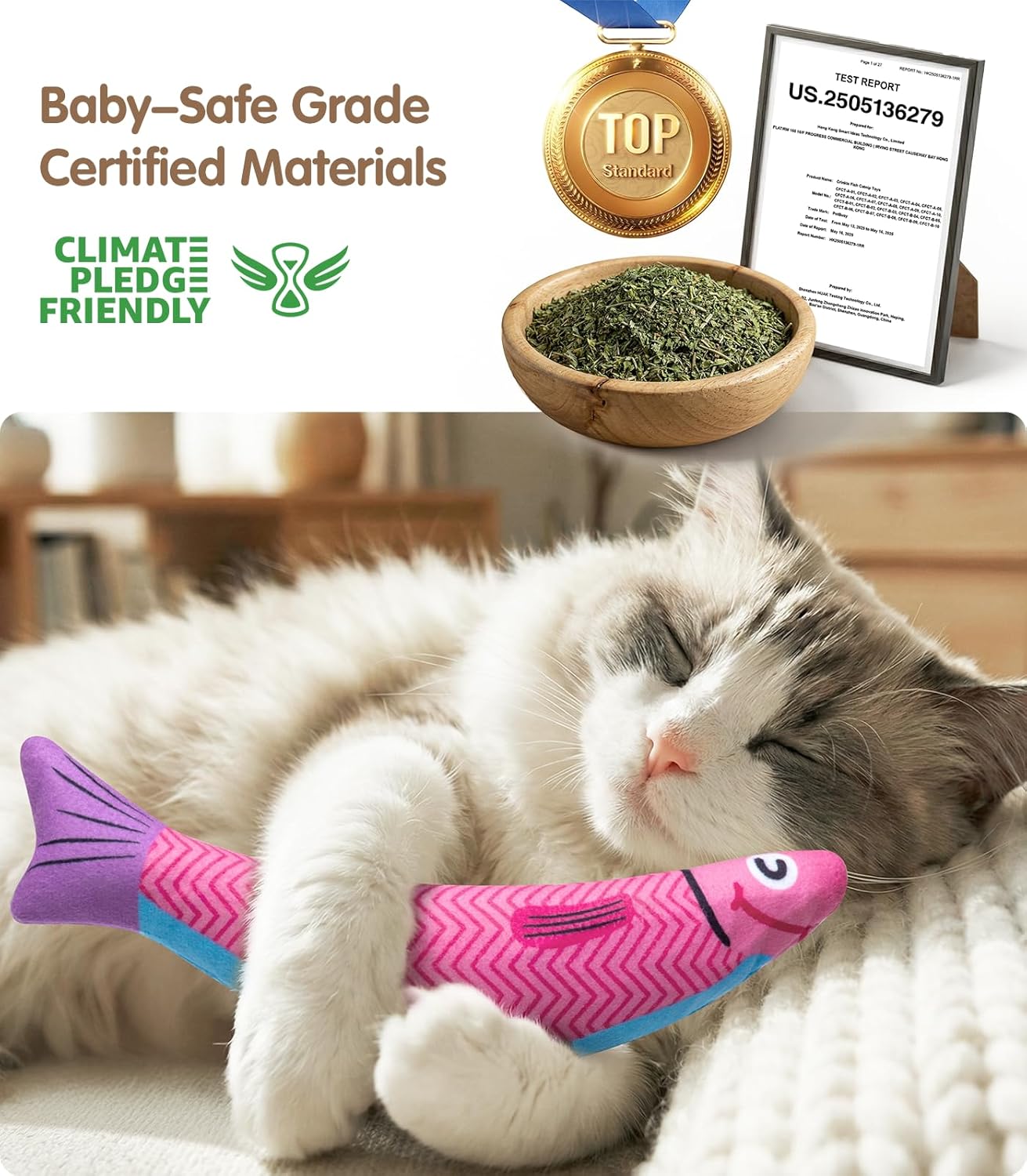 Catnip Fun Chew Toy
