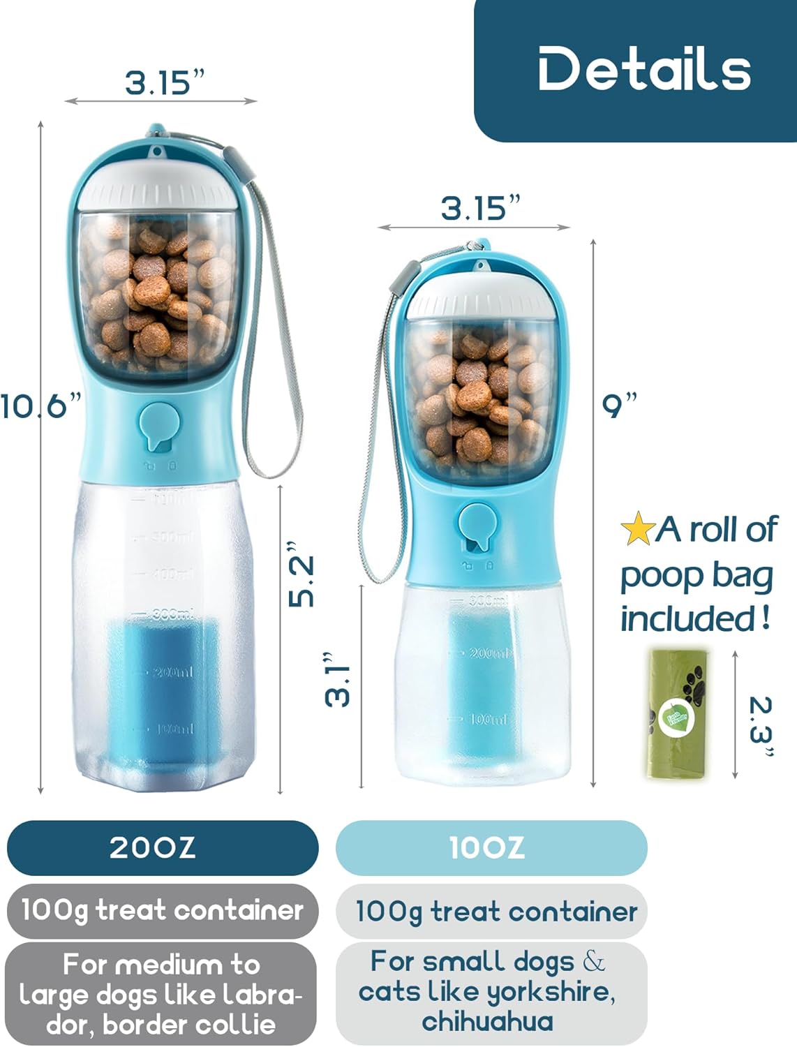 Dog Travel Buddy Bottle