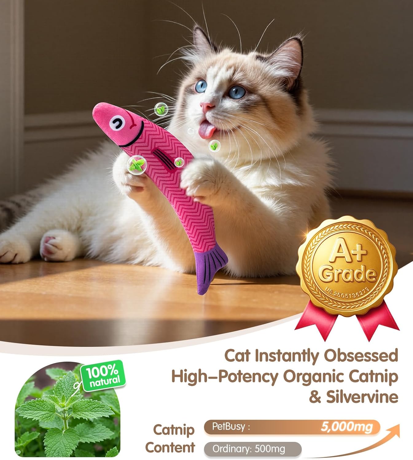 Catnip Fun Chew Toy
