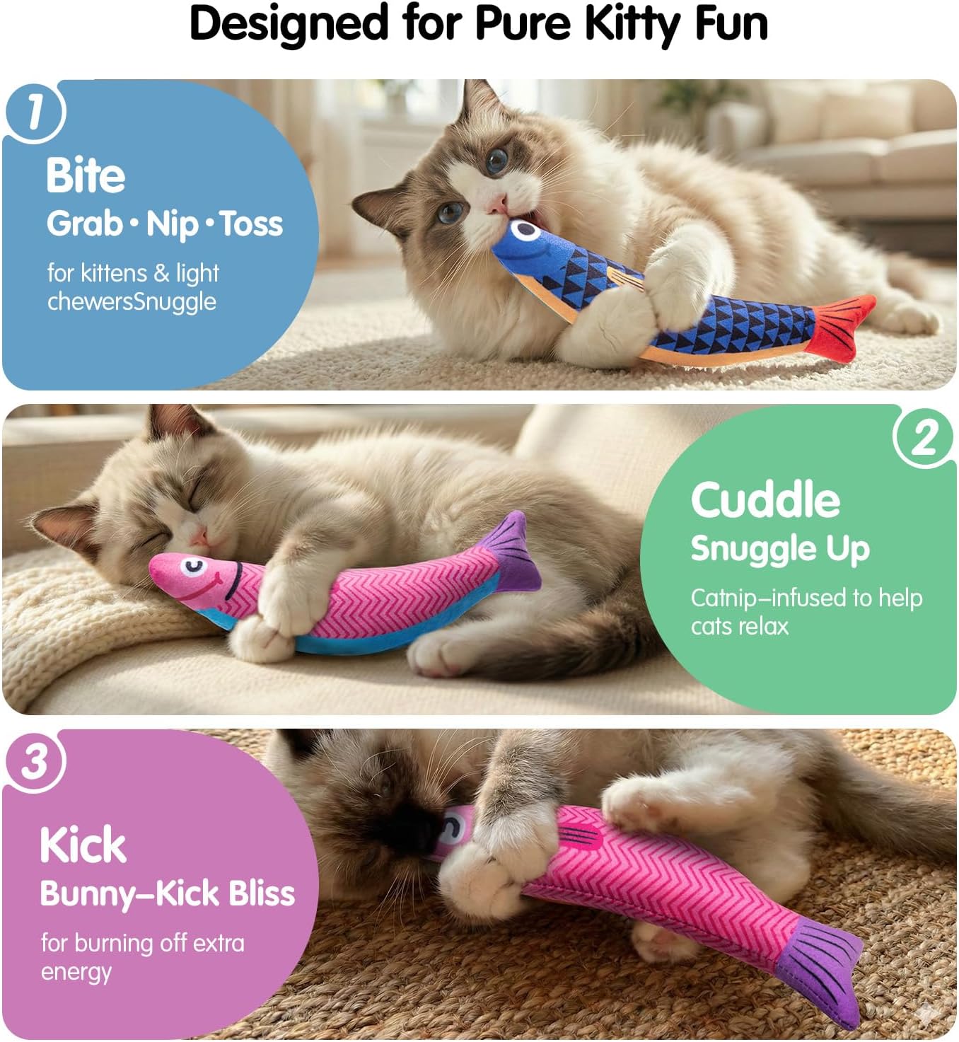 Catnip Fun Chew Toy