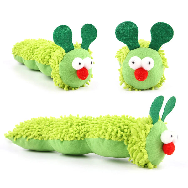 Playful Caterpillar Catnip Toy