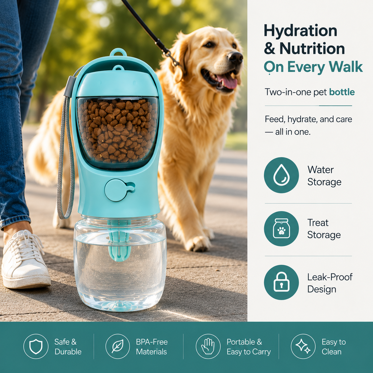 Pet Travel Hydration Station