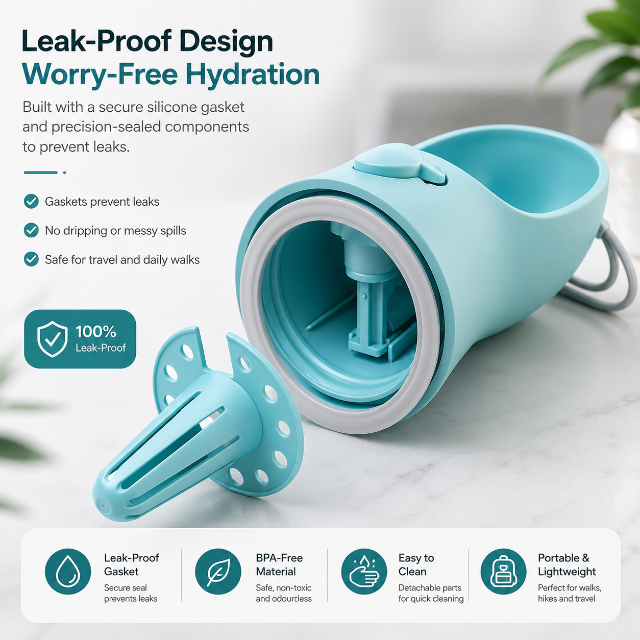 Pet Travel Hydration Station