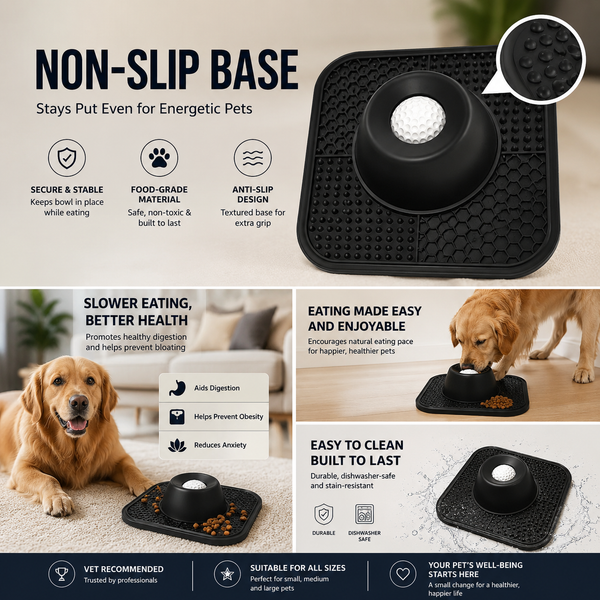 Silicone Pet Lick Bowl 
