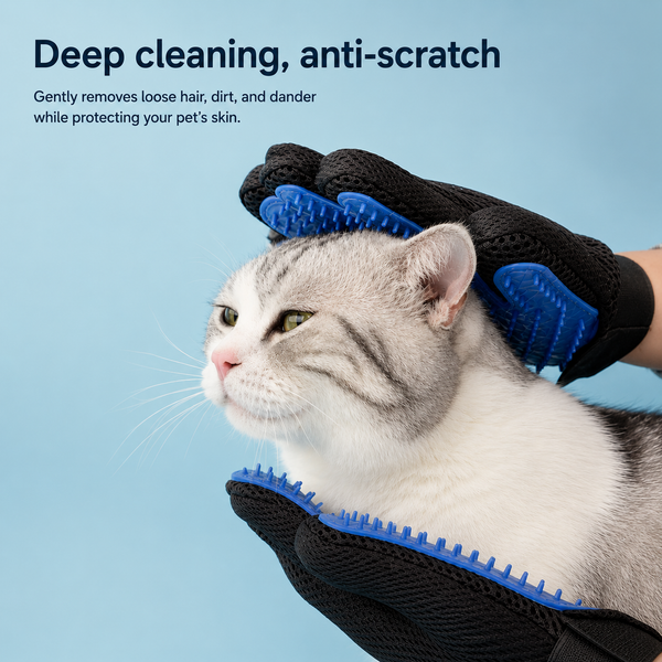 Gentle Grooming Pet Gloves