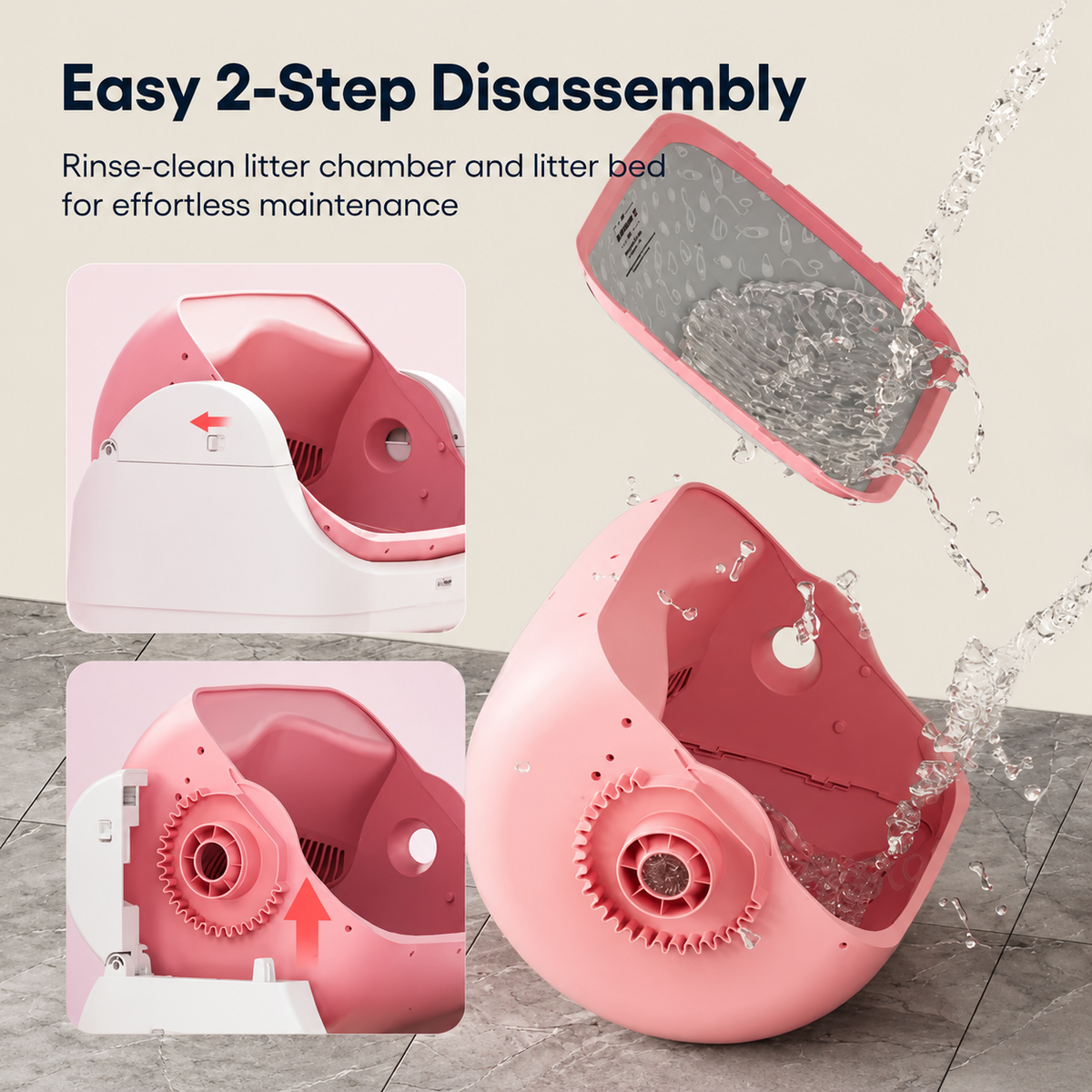Self-Cleaning Automatic Cat Litter Box