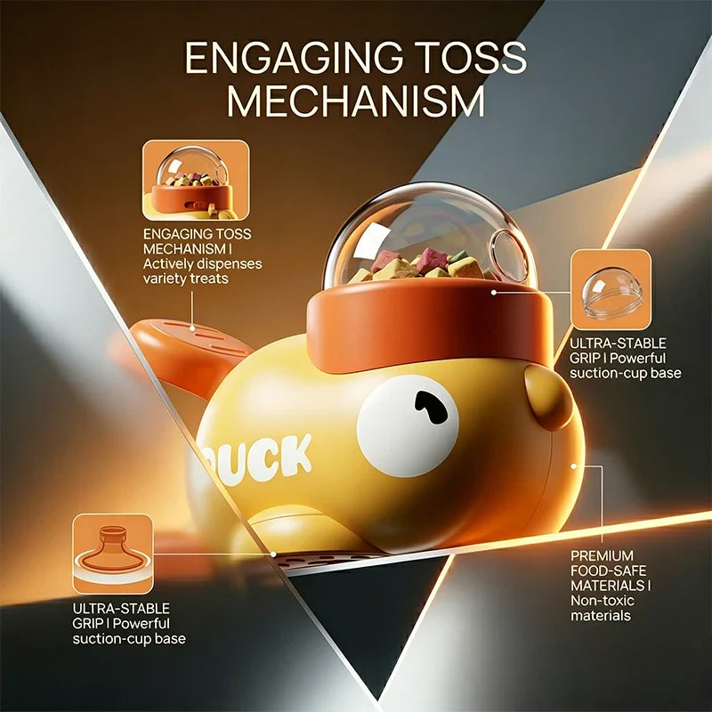 Interactive Duck Treat Dispenser