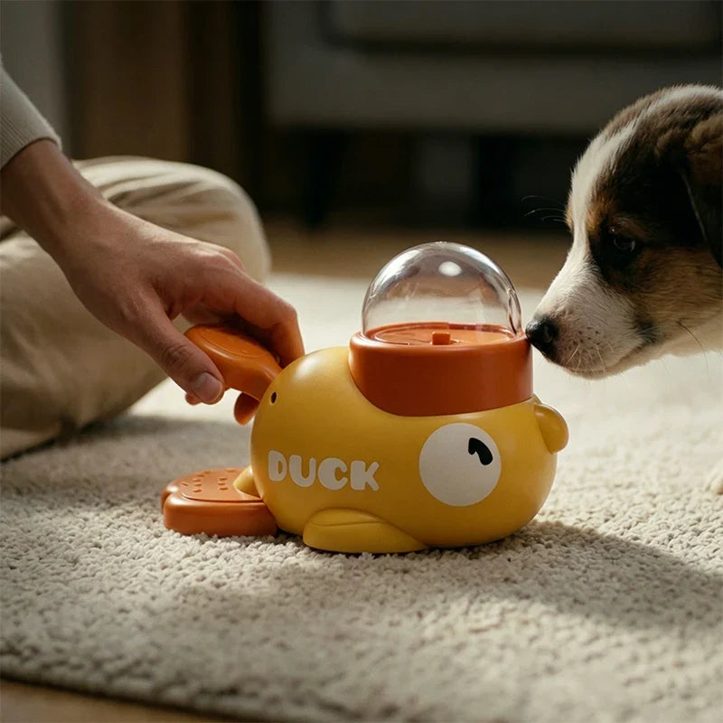 Interactive Duck Treat Dispenser