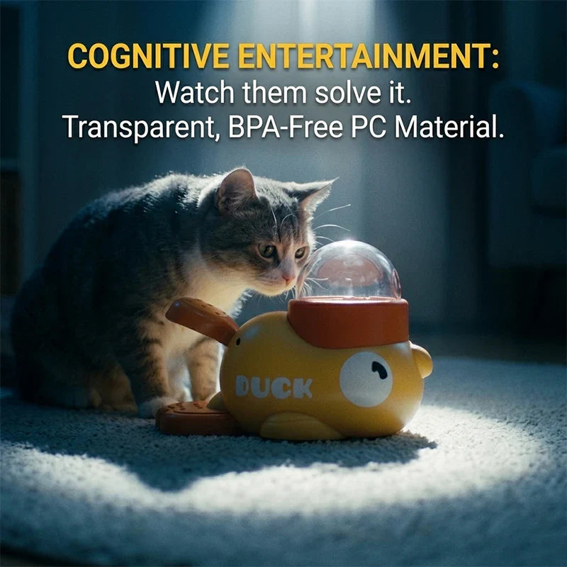 Interactive Duck Treat Dispenser
