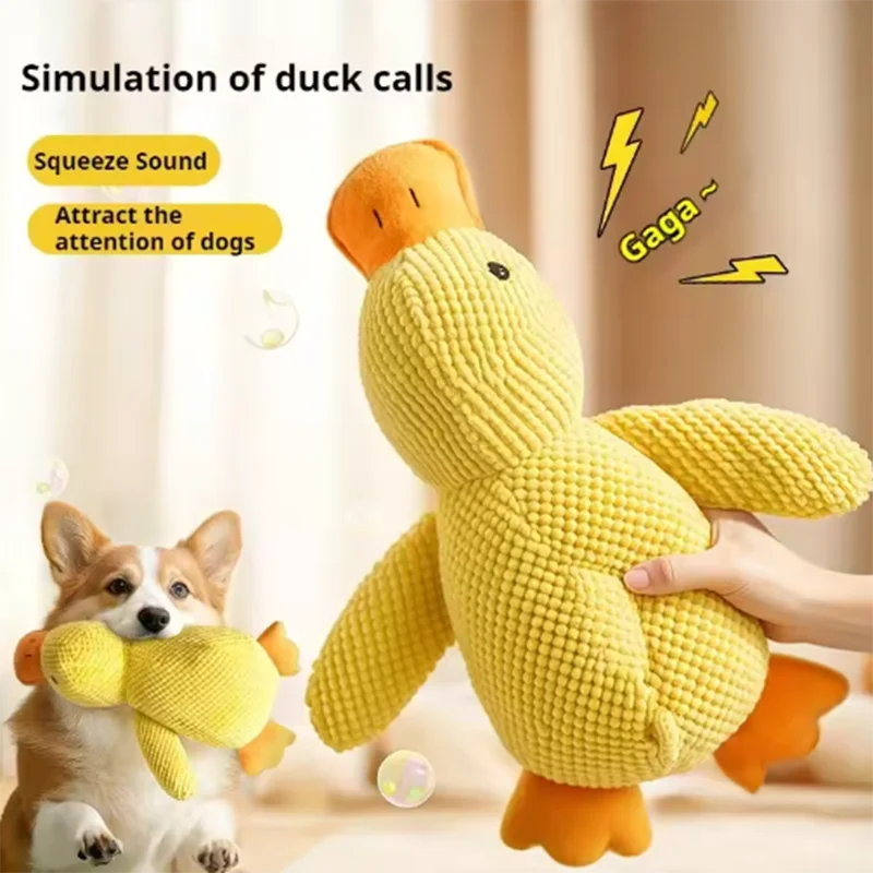 Cozy Dog Hug Duck Plush