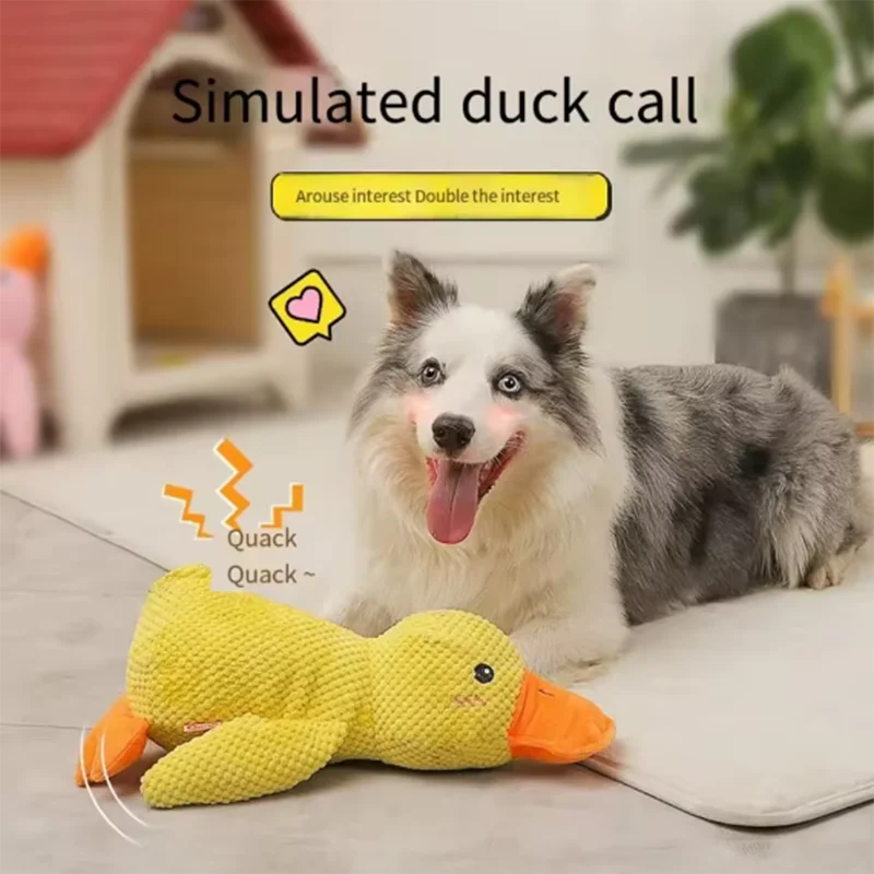 Cozy Dog Hug Duck Plush