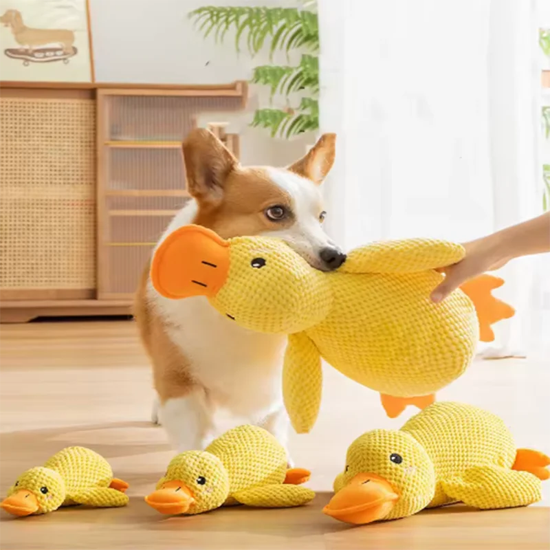 Cozy Dog Hug Duck Plush