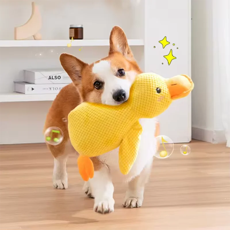 Cozy Dog Hug Duck Plush