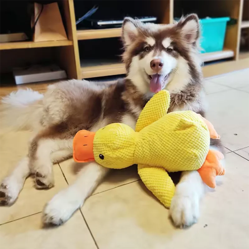 Cozy Dog Hug Duck Plush