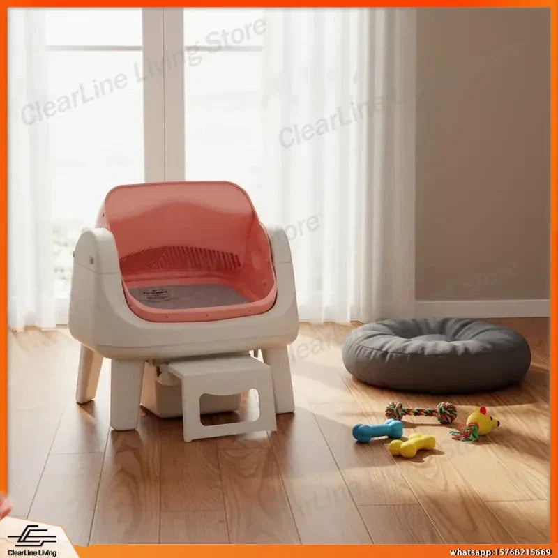 Pink Autoscooper Cat Litter
