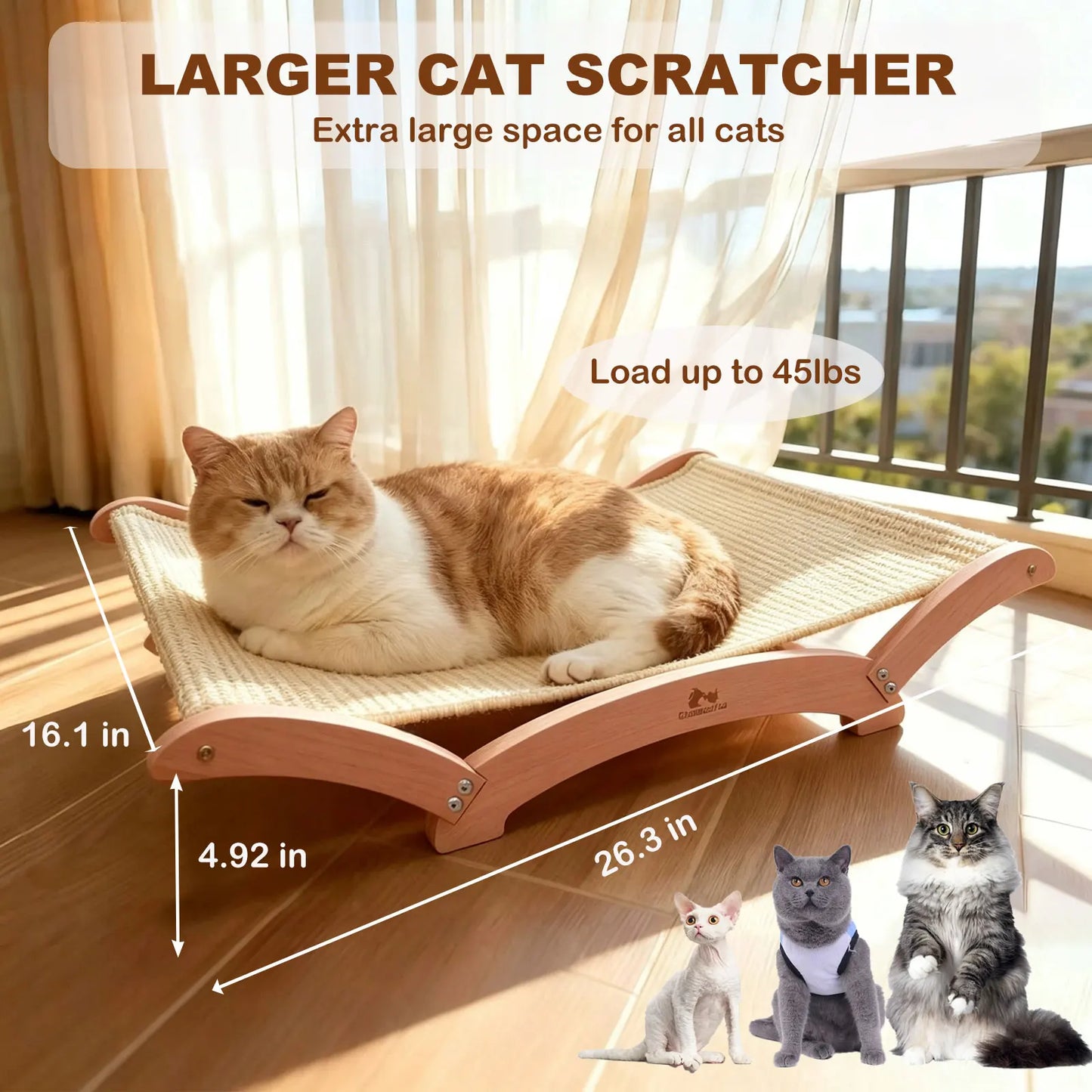 Cozy Cat Scratcher Hammock