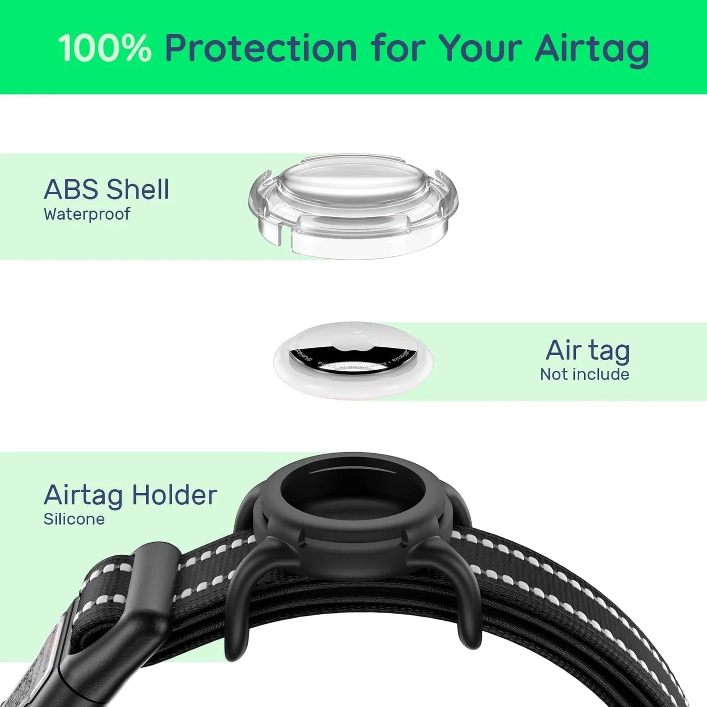 Reflective Waterproof Dog Collar