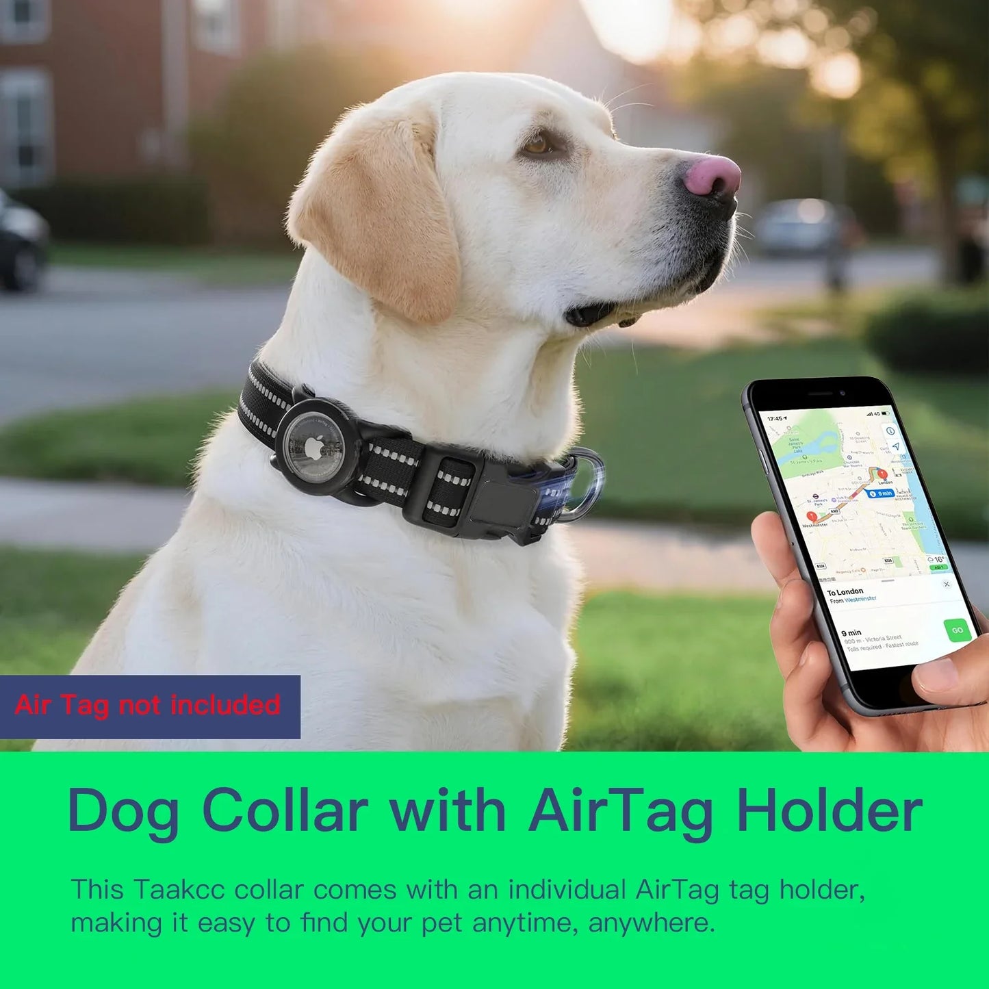 Reflective Waterproof Dog Collar